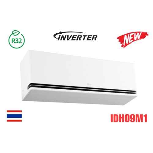 Điều hòa LG 2 chiều 9.000BTU inverter IDH09M1 Điều hòa LG 2 chiều 9.000BTU inverter IDH09M1